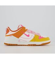 Nike Dunk Low Disrupt 2 Trainers SAIL HYPER PINK SOLAR FLARE