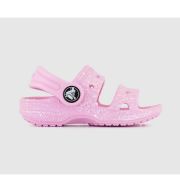 Crocs Classic Toddler Sandals Glitter Flamingo