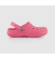Crocs Classic Lined Clogs Hyper Pink