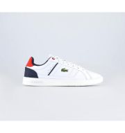 Lacoste Europa Pro Trainers White Navy