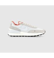 Nike Waffle One Trainers White Summit White Picante Red Sail