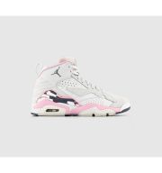 Jordan Mvp Trainers Off White Cool Grey Med Soft Pink White