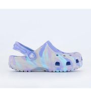Crocs Classic Kids Clogs Marbled Moon Jelly Multi
