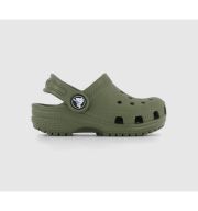 Crocs Classic Toddler Clogs Army Green
