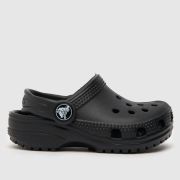 Crocs black classic clog Toddler sandals