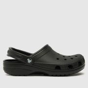 Crocs black classic clog Youth sandals