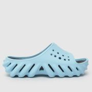 Crocs pale blue echo slide Junior slides
