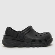 Crocs black duet max clog Toddler sandals