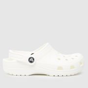Crocs white classic clog Youth sandals