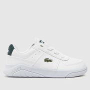 Lacoste white game advance Boys Toddler trainers