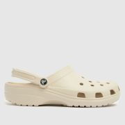 Crocs classic clog sandals in natural