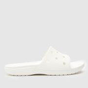 Crocs classic slide sandals in white