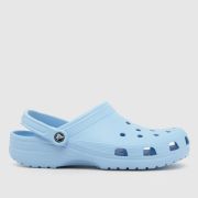 Crocs classic clog sandals in pale blue