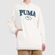 PUMA squad hoodie in white