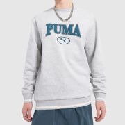 PUMA squad sweatshirt in light grey