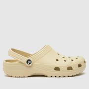 Crocs classic clog sandals in stone