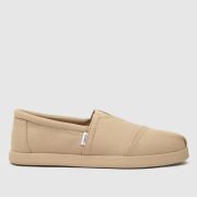 TOMS alp fwd shoes in beige