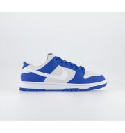 Nike Dunk Low Trainers Photon Dust White Racer Blue