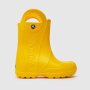 Crocs yellow handle it rain Junior boots