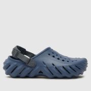 Crocs echo clog sandals in blue