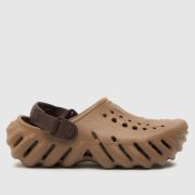 Crocs beige echo clog Youth sandals