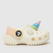 Crocs white classic i am unicorn clog Girls Toddler sandals