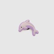 Crocs purple jibbitz purple dolphin