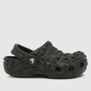 Crocs black classic geo clog Junior sandals
