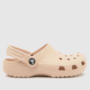 Crocs pale pink classic clog Girls Junior trainers