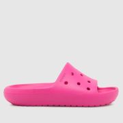Crocs pink classic v2 slide Girls Junior slides