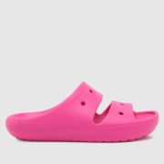 Crocs pink classic 2.0 Girls Junior sandals
