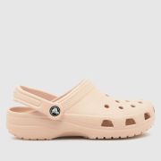 Crocs pale pink classic clog Girls Youth sandals