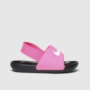 Nike pink kawa Girls Toddler sandals
