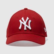 New Era red kids ny yankees 9forty cap