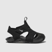 Nike black sunray protect 2 Toddler sandals