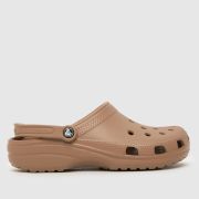 Crocs classic clog sandals in brown