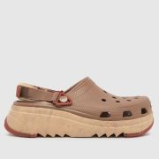 Crocs classic hiker xscape clog sandals in brown