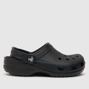 Crocs black classic clog Junior sandals
