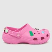 Crocs pink classic sweet treats clog Girls Junior sandals