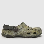 Crocs classic all terrain clog sandals in brown & grey