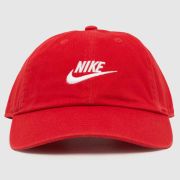 Nike red futura club cap
