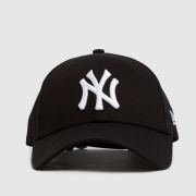 New Era black & white ny yankees 9forty league cap