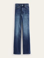 High Rise True Straight Jeans Denim Women Boden, Authentic Vintage