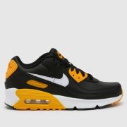 Nike black multi air max 90 ltr Youth trainers