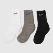 Nike multi kids everyday socks 3 pack