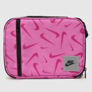 Nike pink futura lunch bag