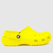Crocs yellow classic clog Youth sandals