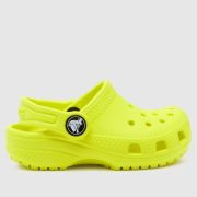 Crocs yellow classic clog Toddler sandals
