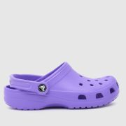 Crocs purple classic clog Girls Youth sandals