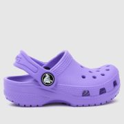 Crocs purple classic clog Girls Toddler sandals